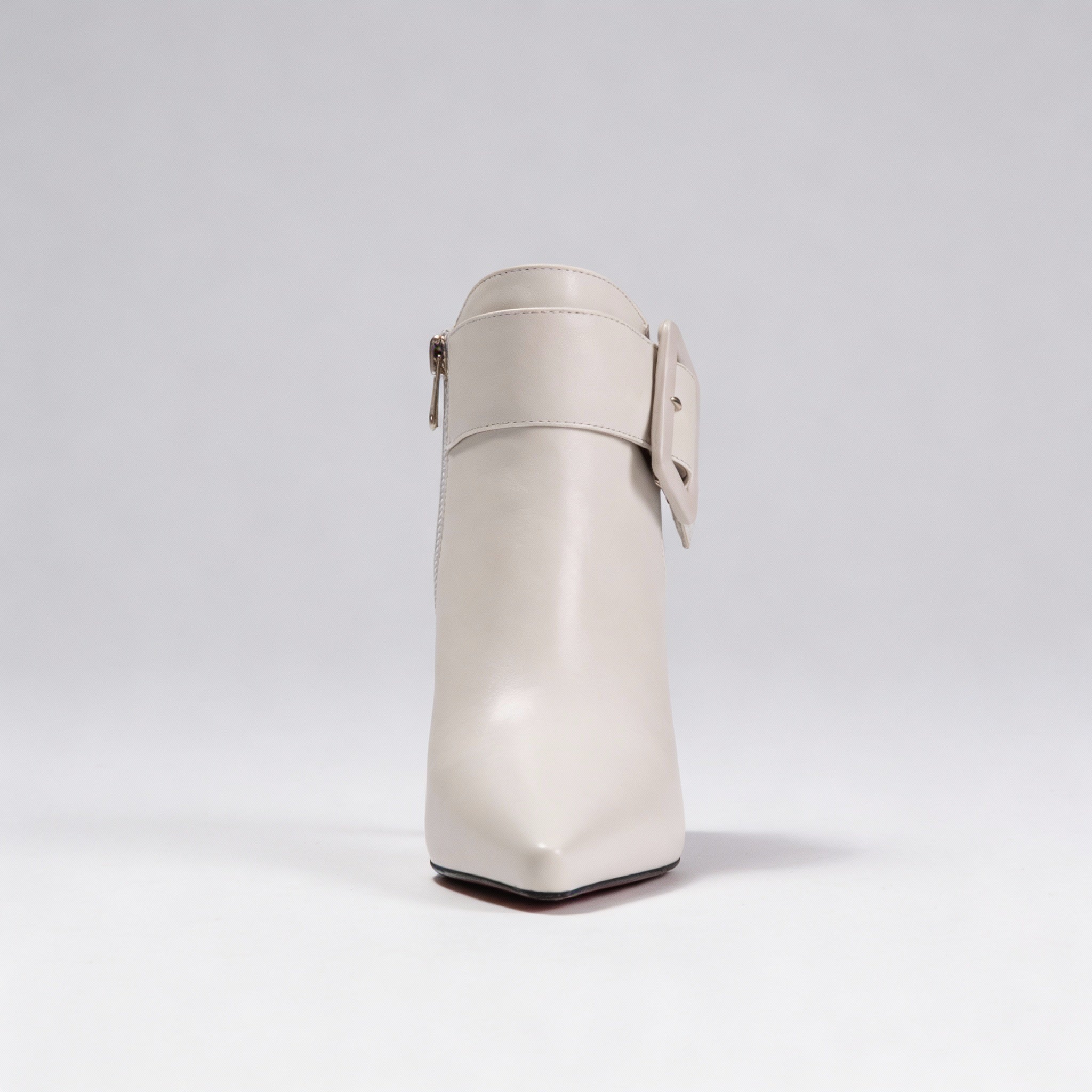 Claudine | Bottines à talons et boucle oversize